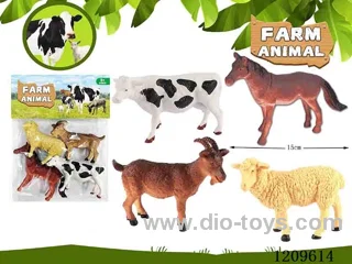 Farm animal set 4PCS