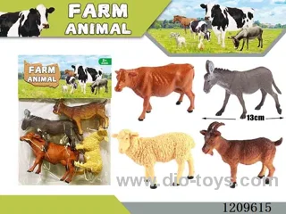 Farm animal set 4PCS