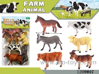 Farm animal set 6PCS