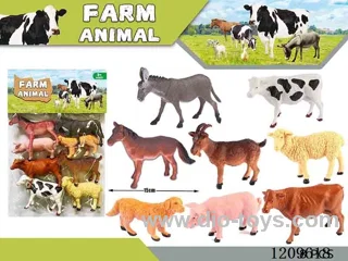 Farm animal set 8PCS