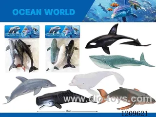Marine animal set 3PCS