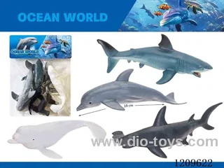 Marine animal set 4PCS