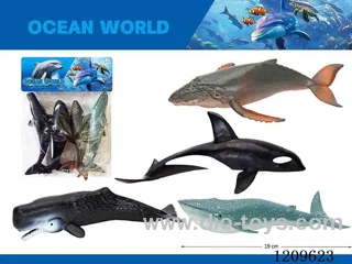 Marine animal set 4PCS