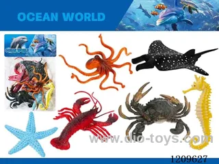 Marine animal set 6PCS