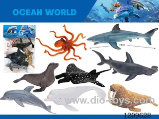 Marine animal set 8PCS
