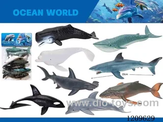 Marine animal set 8PCS