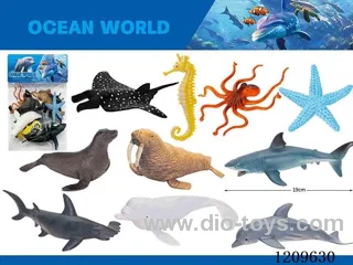 Marine animal set 10PCS