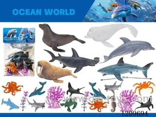 Marine animal set 22PCS