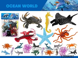 Marine animal set 22PCS