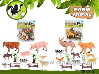 Farm animal set 12PCS