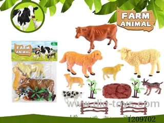 Farm animal set 12PCS