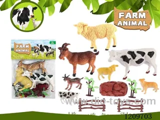 Farm animal set 12PCS