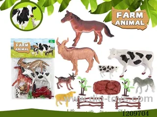 Farm animal set 12PCS