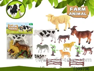 Farm animal set 13PCS