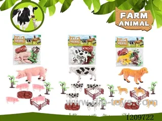 Farm animal set 12PCS