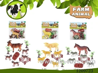 Farm animal set 12PCS