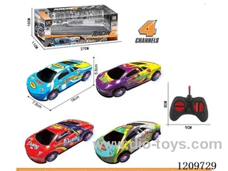 1：24 4ch rc alloy car with light not included battery
