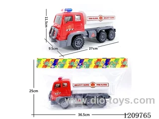 Inertial fire truck