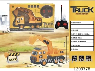4ch rc excavator not included battery