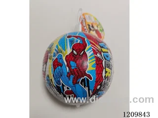 Leather six-piece ball