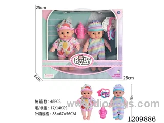 8 inch doll 2PCS