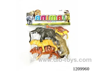Wildlife series 6 inch 4PCS +4 inch 2PCS