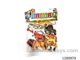 Wildlife series 6 inch 4PCS +4 inch 6PCS