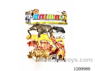 Wildlife series 6 inch 4PCS +4 inch 6PCS