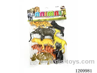 Wildlife series 6 inch 8PCS