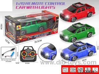 27MHZ 4ch rc car with light included 3.7V Lithium battery +USB cable