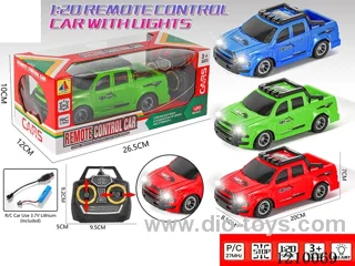 27MHZ 4ch rc car with light included 3.7V Lithium battery +USB cable