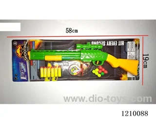Table tennis EVA softball gun with marking target