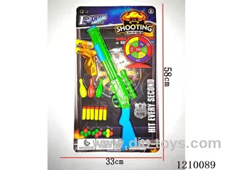 Table tennis EVA softball gun with marking target
