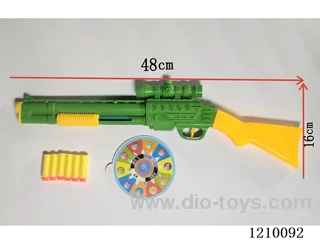 EVA softball gun with target