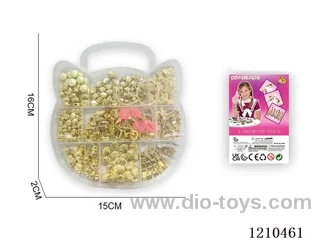 DIY cat head 10 grid beading