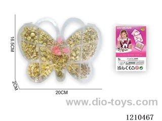 DIY butterfly 12 grid beading