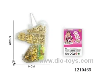 DIY Unicorn 8 grid beading