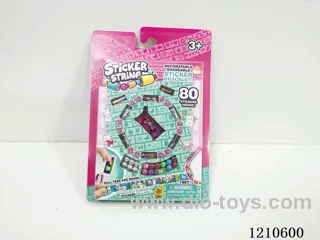 Beaded sticker