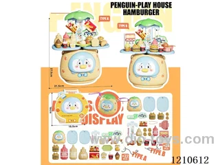 Backpack storage hamburger set