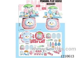 Backpack storage dessert set