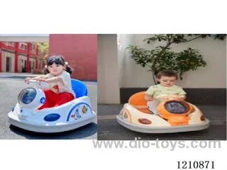 Baby stroller-double drive without remote control-bumper car