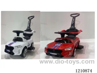 Push-handle sliding stroller