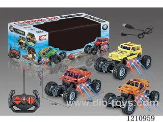 1:18 4ch rc car with 3D light included battery 3 mixed