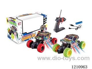 1:18 4ch rc car with 3D light included battery