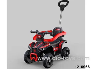 free wheel children car(With push handle can control the front steering, bright lights and music）