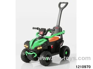 battery operation children car(With push handle，light& music）