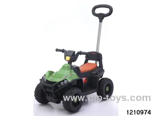 battery operation children car(With push handle，light& music）