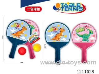 Dinosaur table tennis set (2 boards *2 balls)