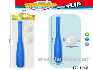 Baseball set (48CM stick *2 ball 8CM)