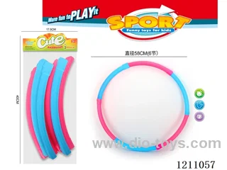 Hula hoop set (diameter 58CMX6 knots)